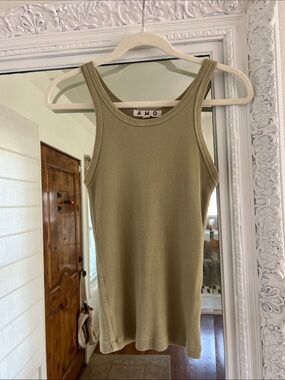 AMO Rib Tank Green size XS